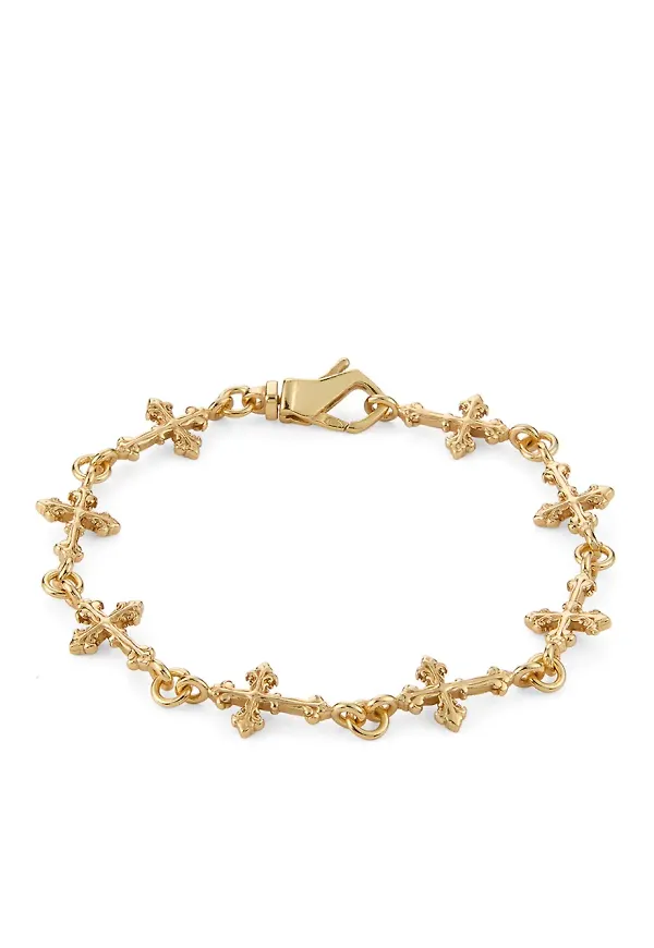 Emanuele Bicocchi armband i sterlingsilver - Guldfärgad