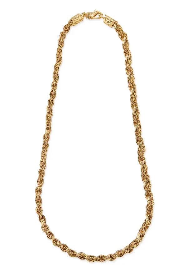 Emanuele Bicocchi halsband i sterlingsilver - Guldfärgad