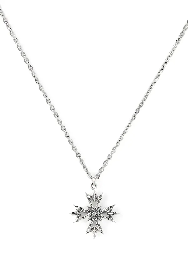Emanuele Bicocchi halsband i sterlingsilver - Silverfärgad