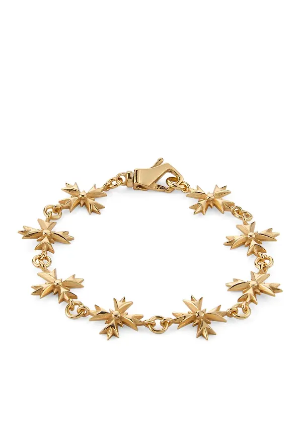 Emanuele Bicocchi kedjearmband i sterlingsilver - Guldfärgad