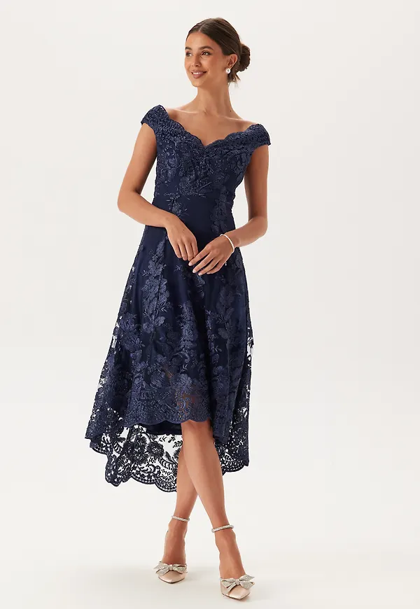 Embroidered Lace Dress
