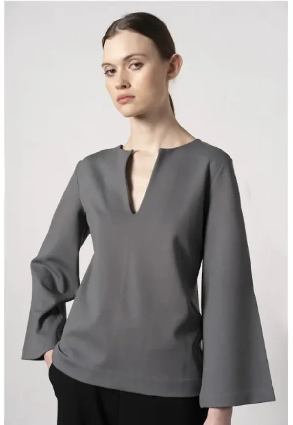 Emory Top - Stone Blue