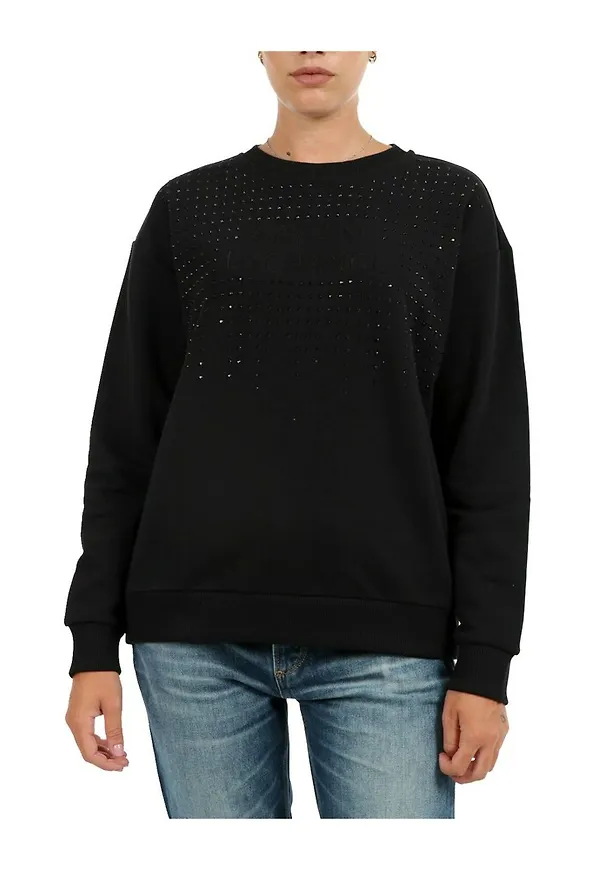 Emporio Armani - Hoodies - Svart - Dam - Storlek: Xs,S