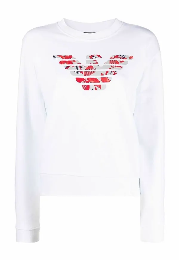 Emporio Armani - Hoodies - Vit - Dam - Storlek: L