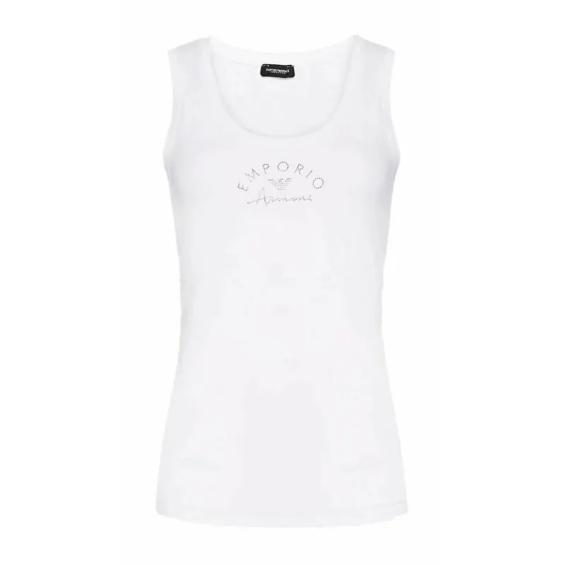 Emporio Armani - Linnen - Vit - Dam - Storlek: M,S,Xs