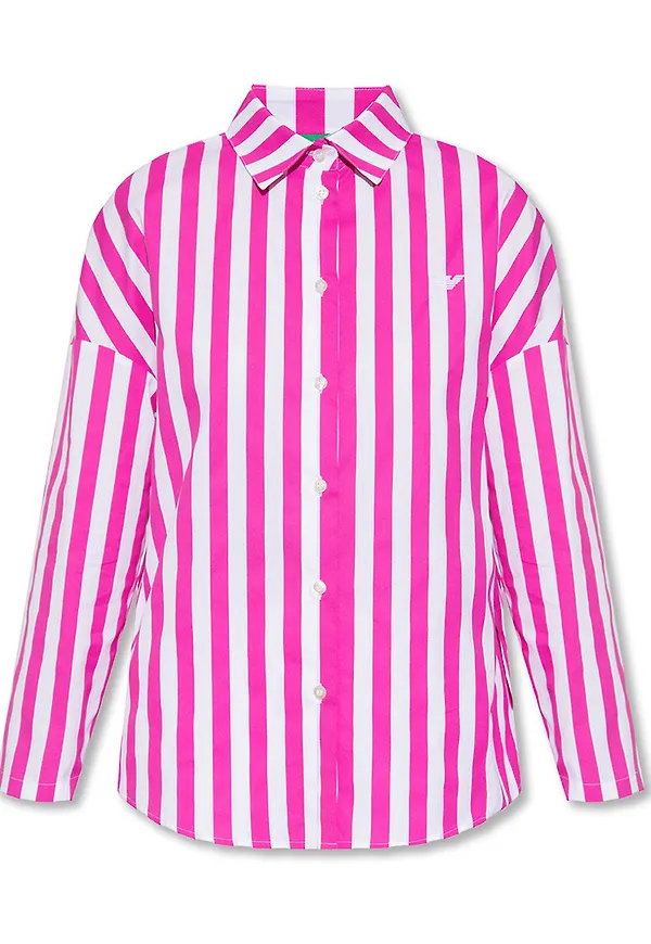 Emporio Armani - Skjortor - Rosa - Dam - Storlek: XS