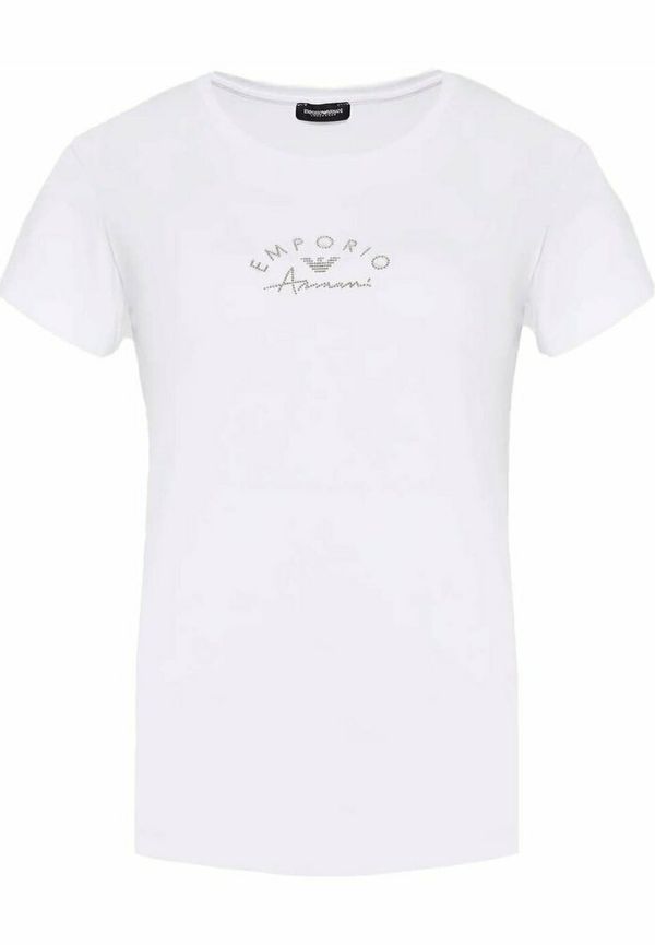 Emporio Armani - T-shirts - Vit - Dam - Storlek: L,M,S,Xs