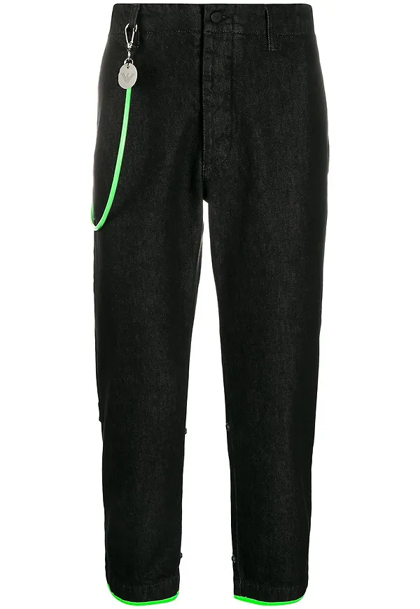 Emporio Armani beskurna jeans - Svart