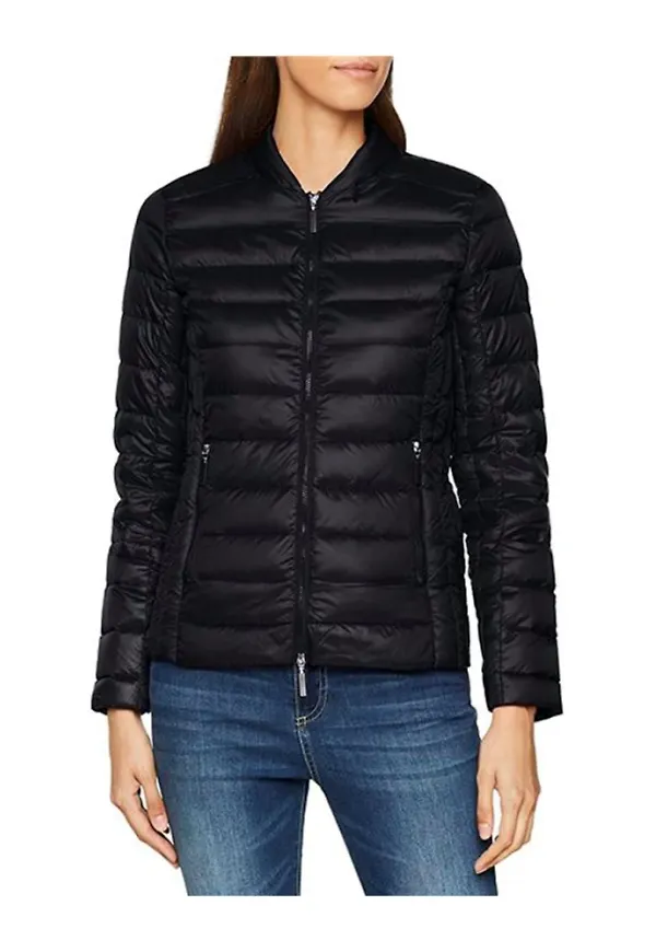 Emporio Armani Down Jackets Svart, Dam