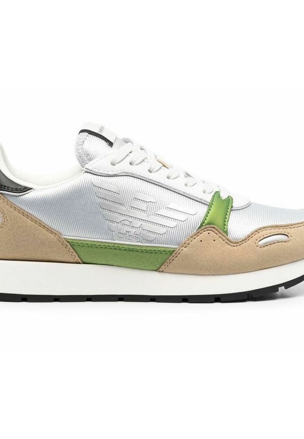 Emporio Armani EA7 - Sneakers - Grön - Dam - Storlek: 41 Eu,40 EU