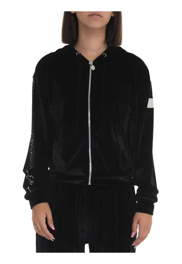 Emporio Armani EA7 Huvtröja Svart, Dam