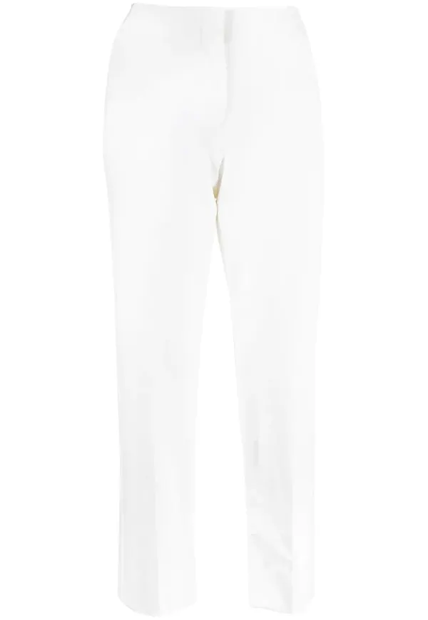 Emporio Armani finbyxor med pressveck - Vit