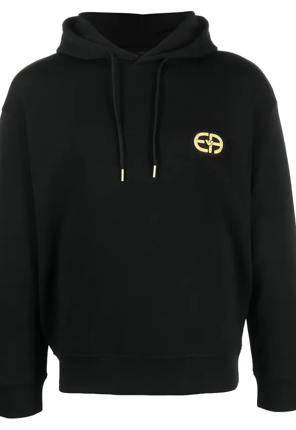 Emporio Armani hoodie - Svart