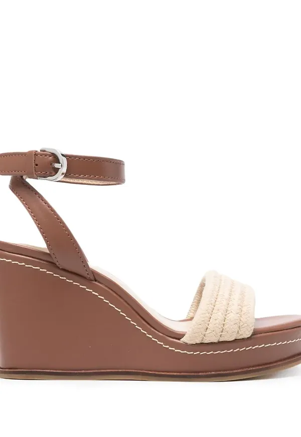 Emporio Armani högklackade sandaler - Neutral