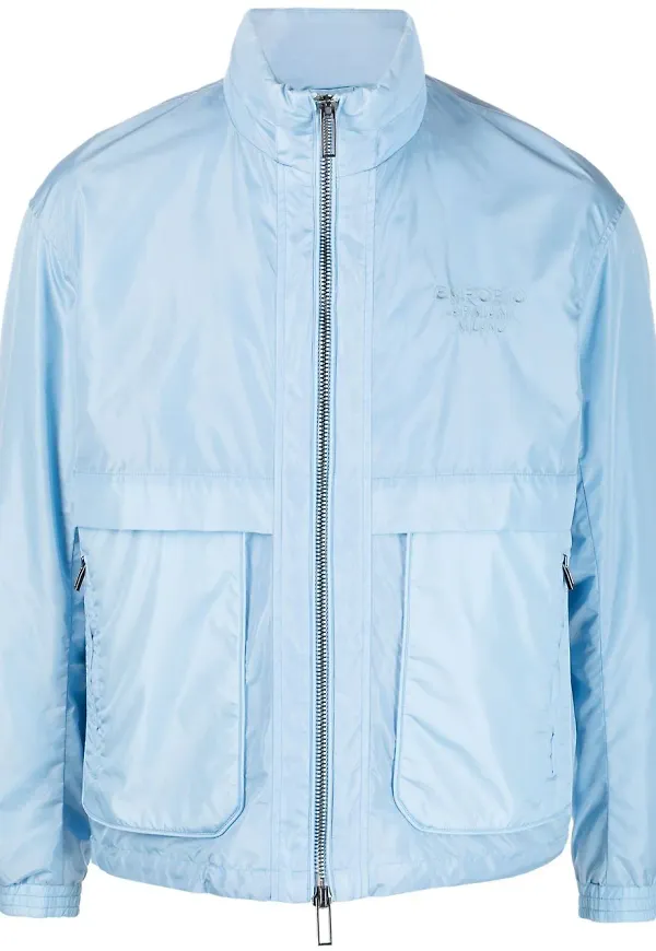 Emporio Armani jacka med dragkedja - Blå