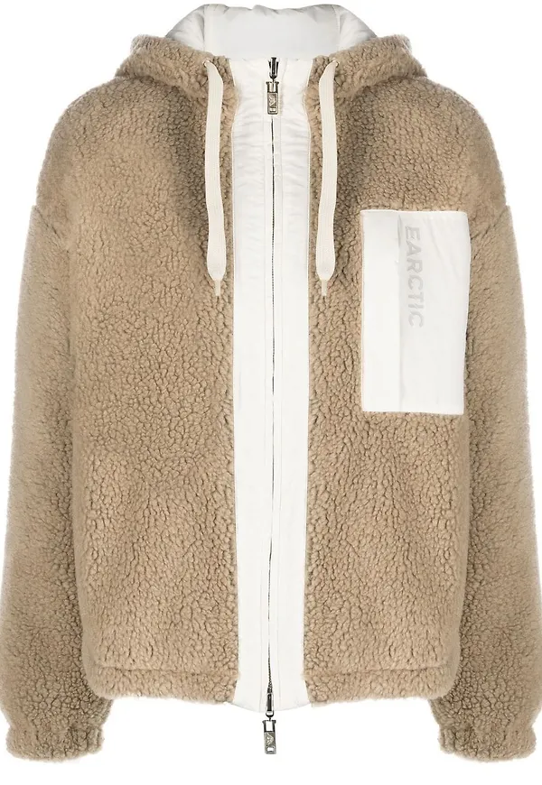Emporio Armani jacka med huva - Neutral