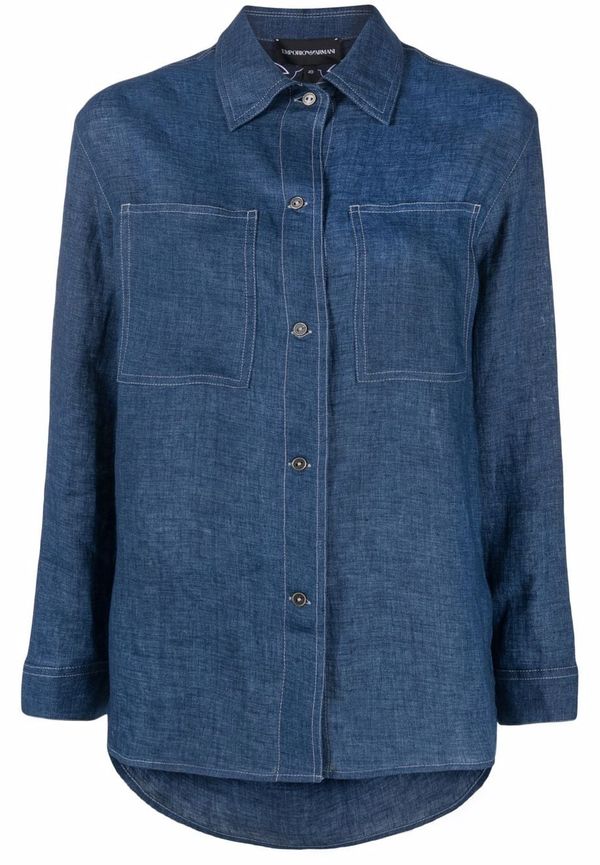 Emporio Armani jeansskjorta - Blå