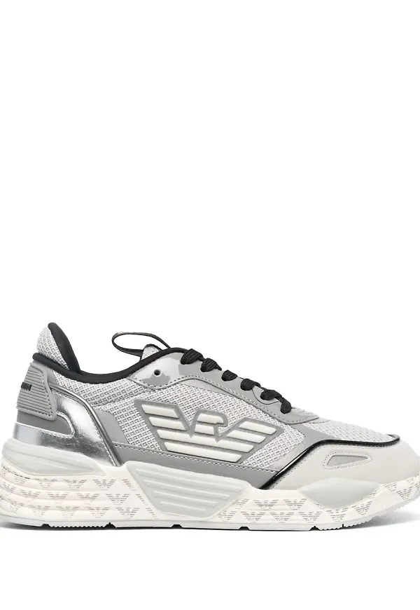 Emporio Armani låga sneakers - Grå