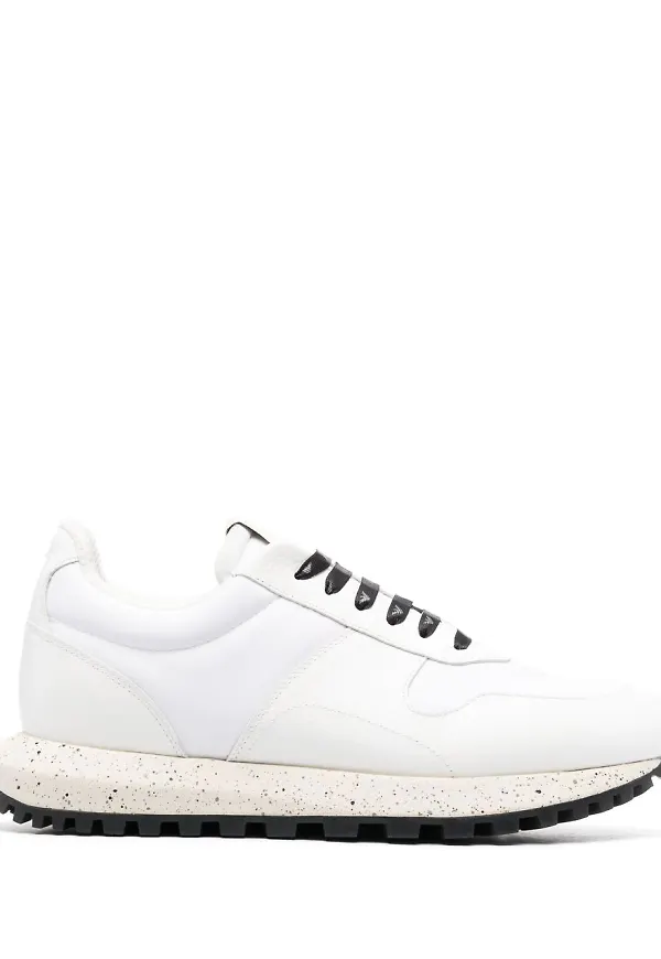 Emporio Armani låga sneakers - Vit
