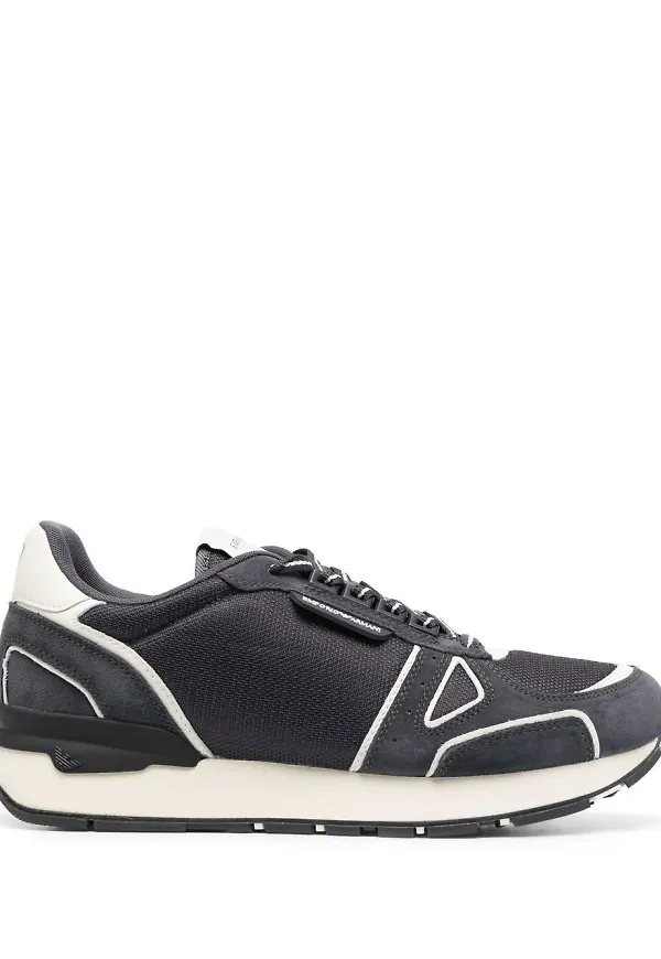 Emporio Armani löparsneakers - Blå