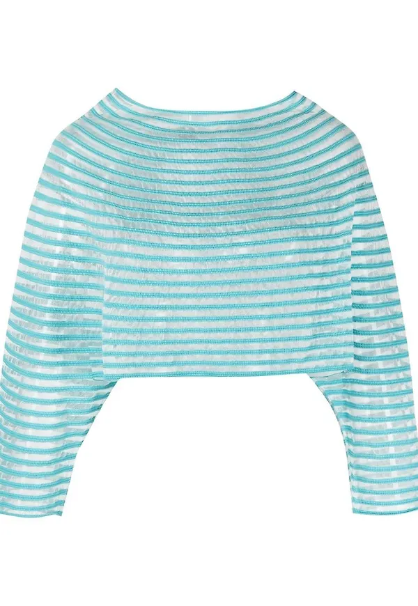 Emporio Armani randig tröja - Blå