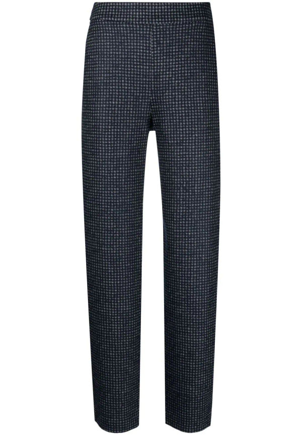 Emporio Armani rutiga ballongbyxor - Blå