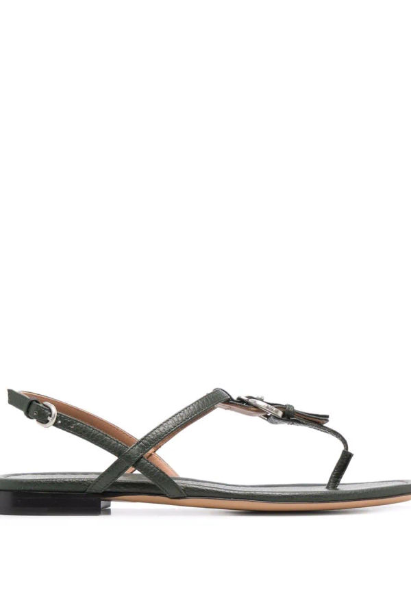 Emporio Armani sandaler i läder - Grön