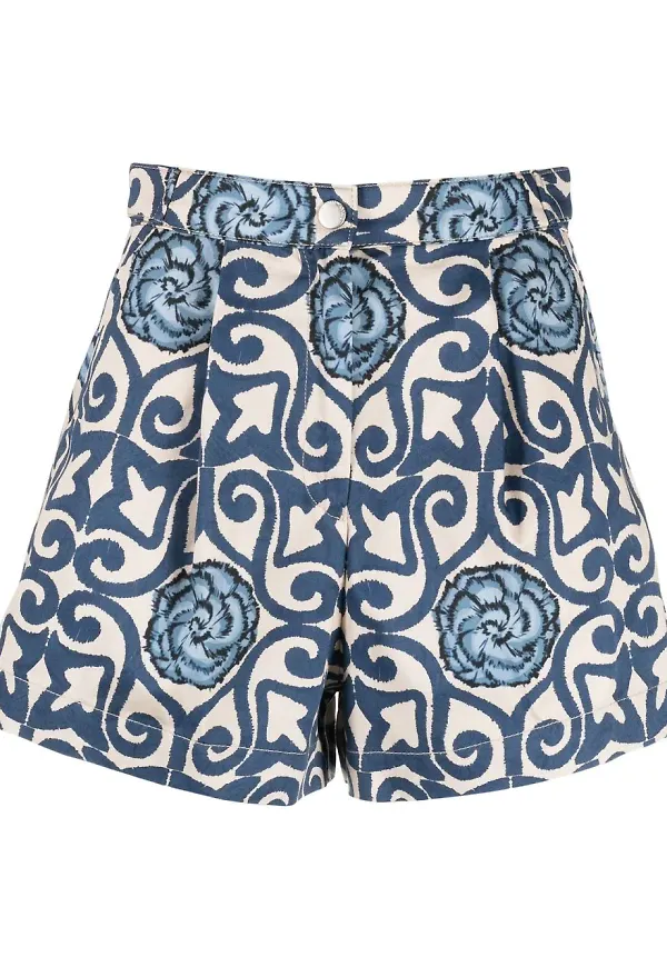 Emporio Armani shorts med grafiskt tryck - Neutral