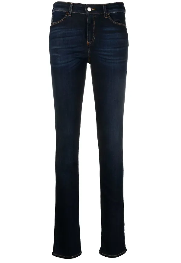 Emporio Armani skinny-jeans - Blå