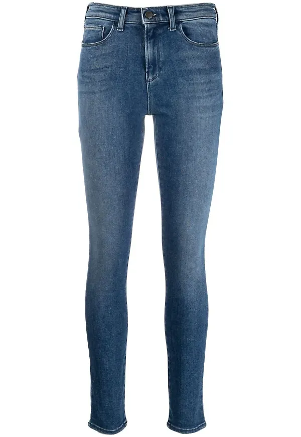 Emporio Armani skinny-jeans - Blå