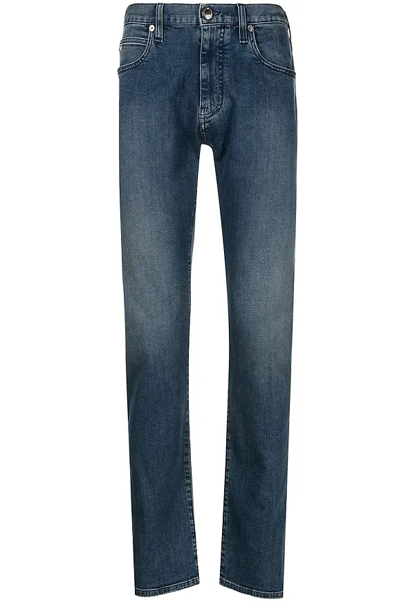 Emporio Armani slim fit-jeans - Blå
