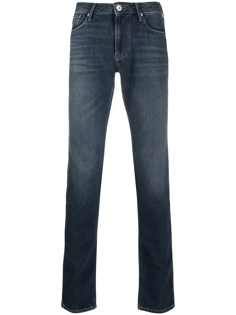 Emporio Armani slim fit-jeans - Blå