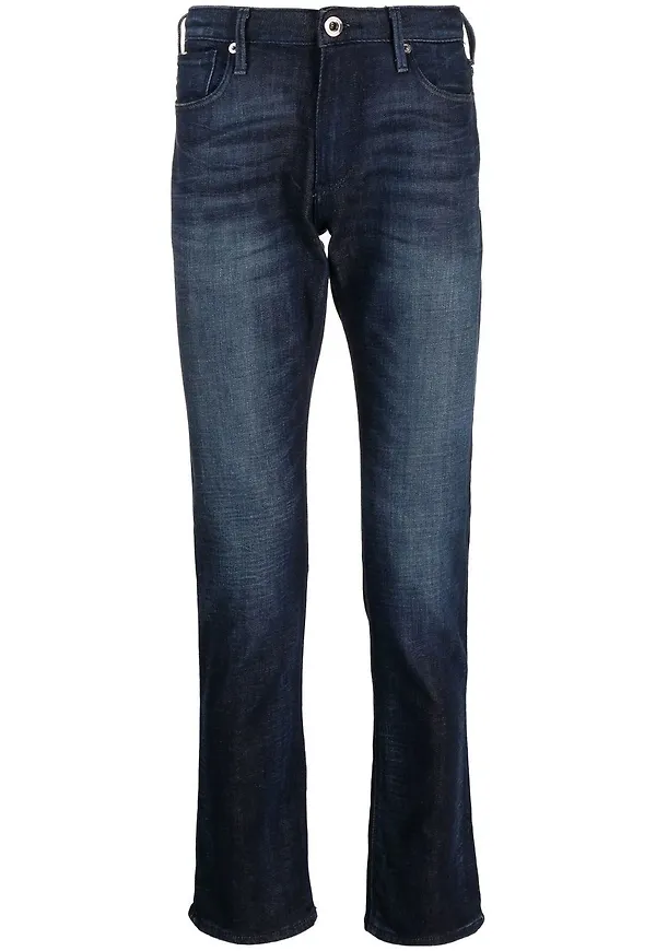 Emporio Armani slim fit-jeans - Blå