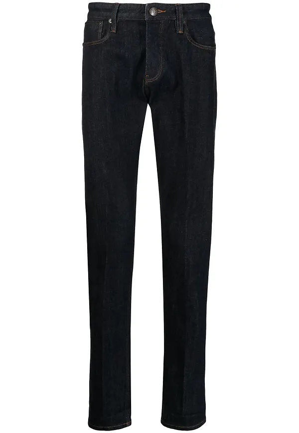 Emporio Armani slim fit-jeans - Blå