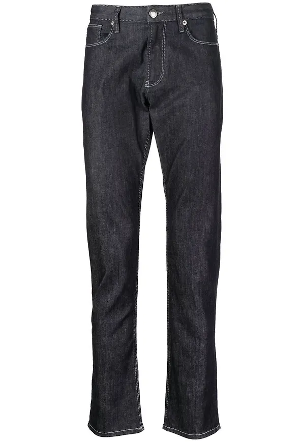 Emporio Armani slim fit-jeans - Blå