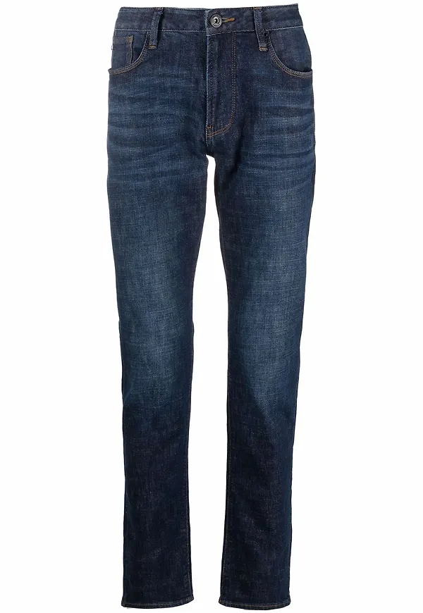 Emporio Armani slim fit-jeans - Blå