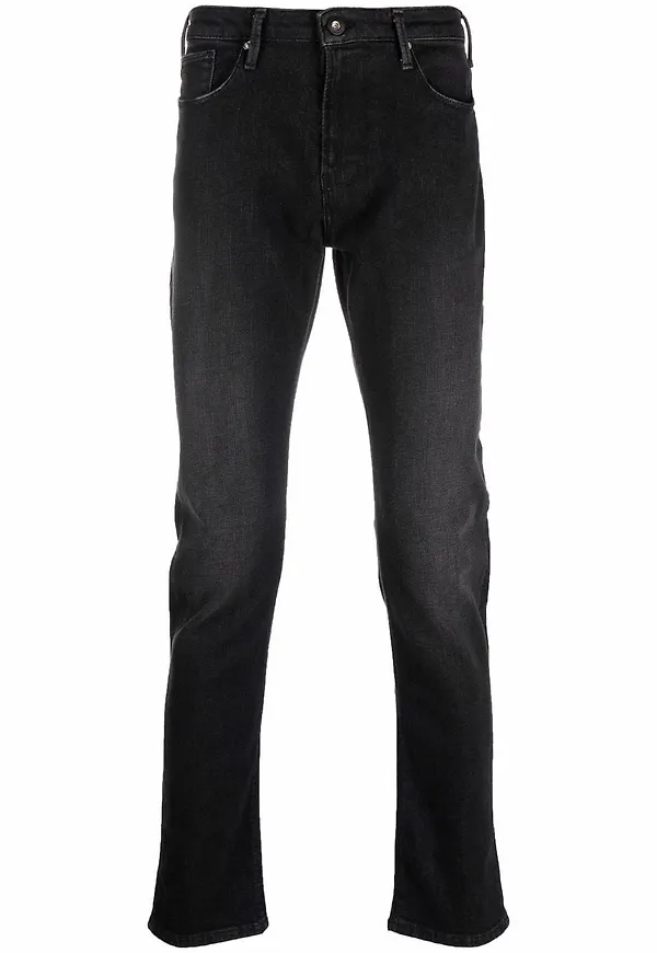 Emporio Armani slim fit-jeans - Svart