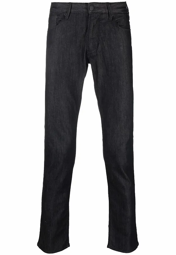 Emporio Armani slim fit-jeans - Svart