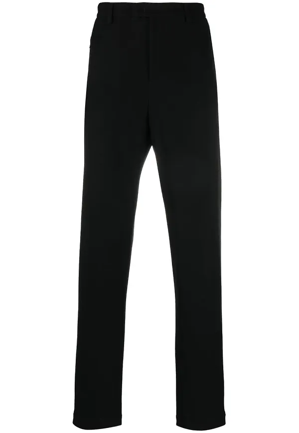Emporio Armani smala slacks - Svart