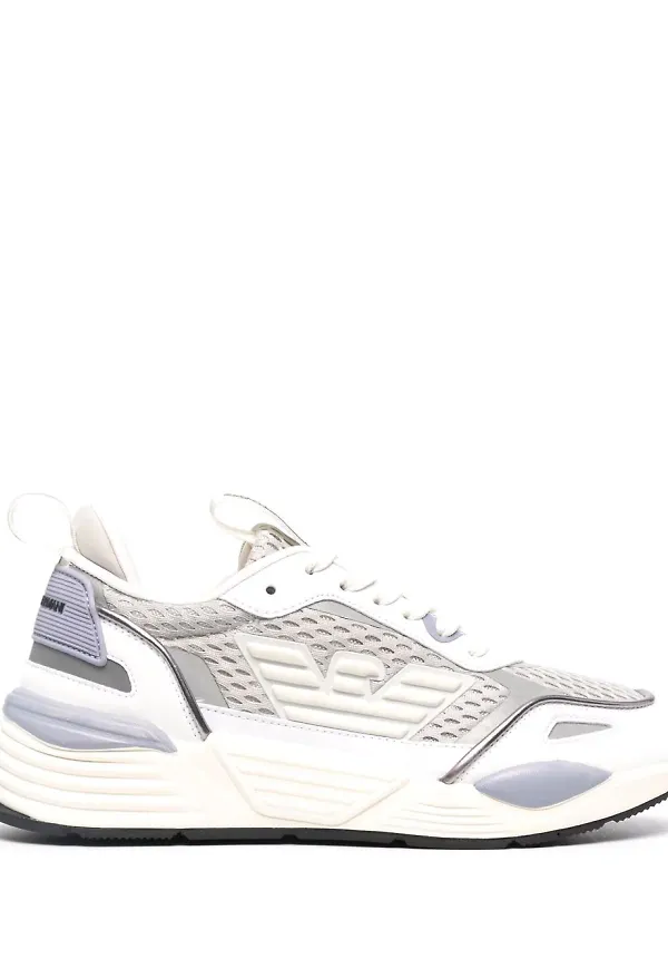 Emporio Armani sneakers med logotyp - Grå