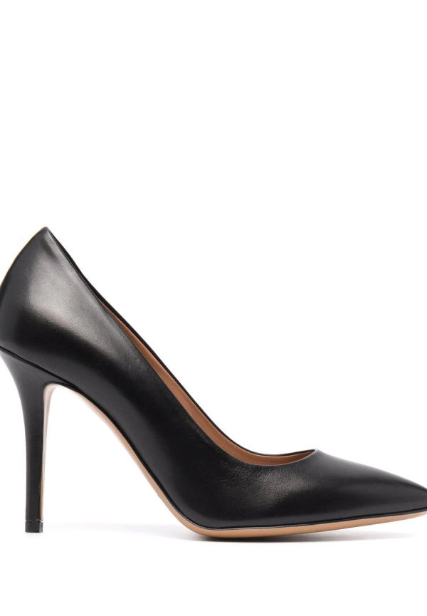 Emporio Armani stilettpumps med spetsig tå - Svart