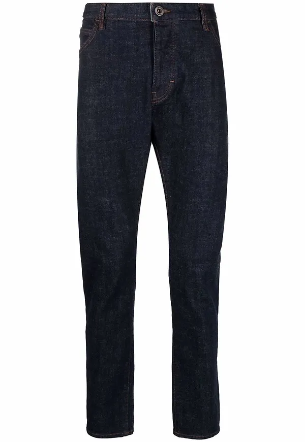 Emporio Armani straight-jeans - Blå