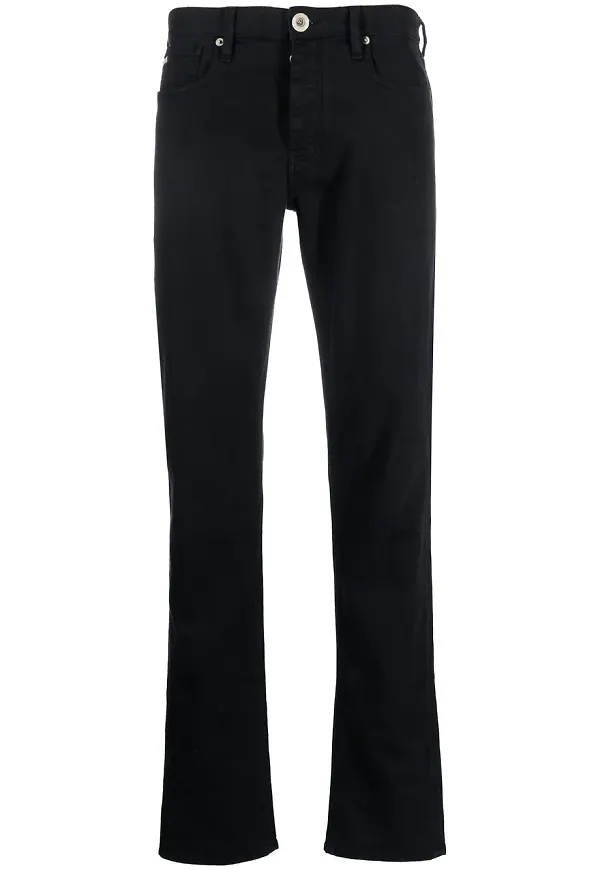 Emporio Armani straight-jeans - Blå
