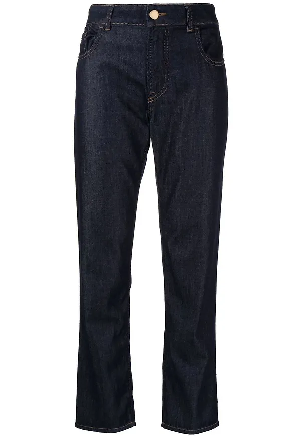 Emporio Armani straight-jeans - Blå
