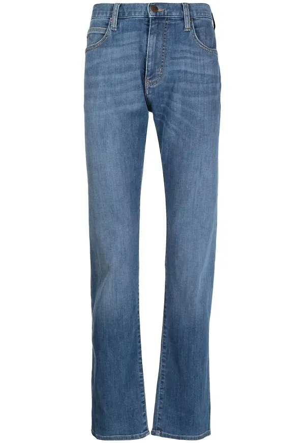 Emporio Armani straight-jeans - Blå