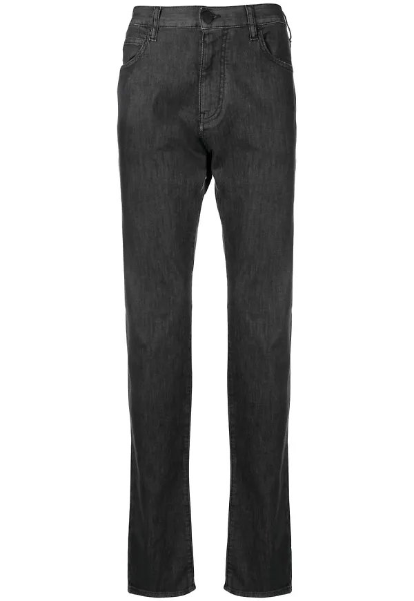 Emporio Armani straight-jeans - Svart