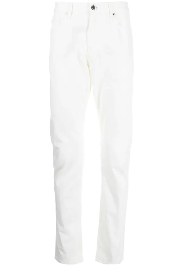 Emporio Armani straight-jeans - Vit