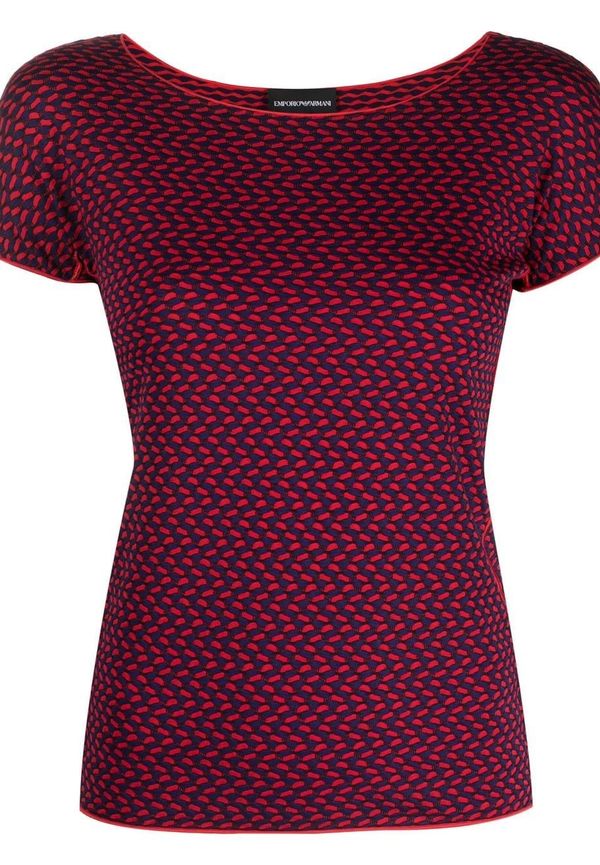 Emporio Armani t-shirt - Röd