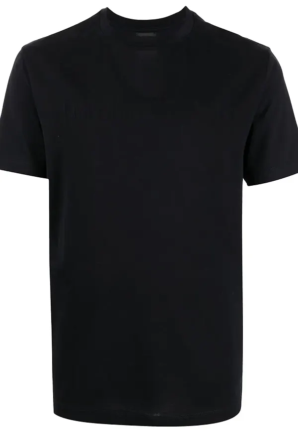 Emporio Armani t-shirt med logotyp - Svart