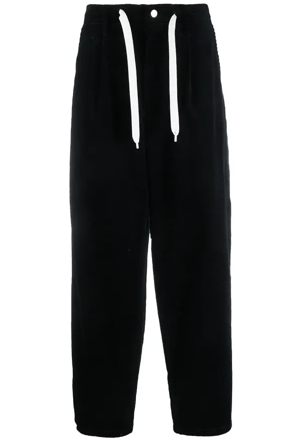 Emporio Armani trekvartsbyxor i manchester - Blå